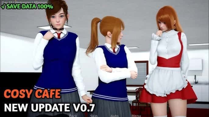 舒适咖啡厅_Cosy Cafe 角色路线 实机截图 3